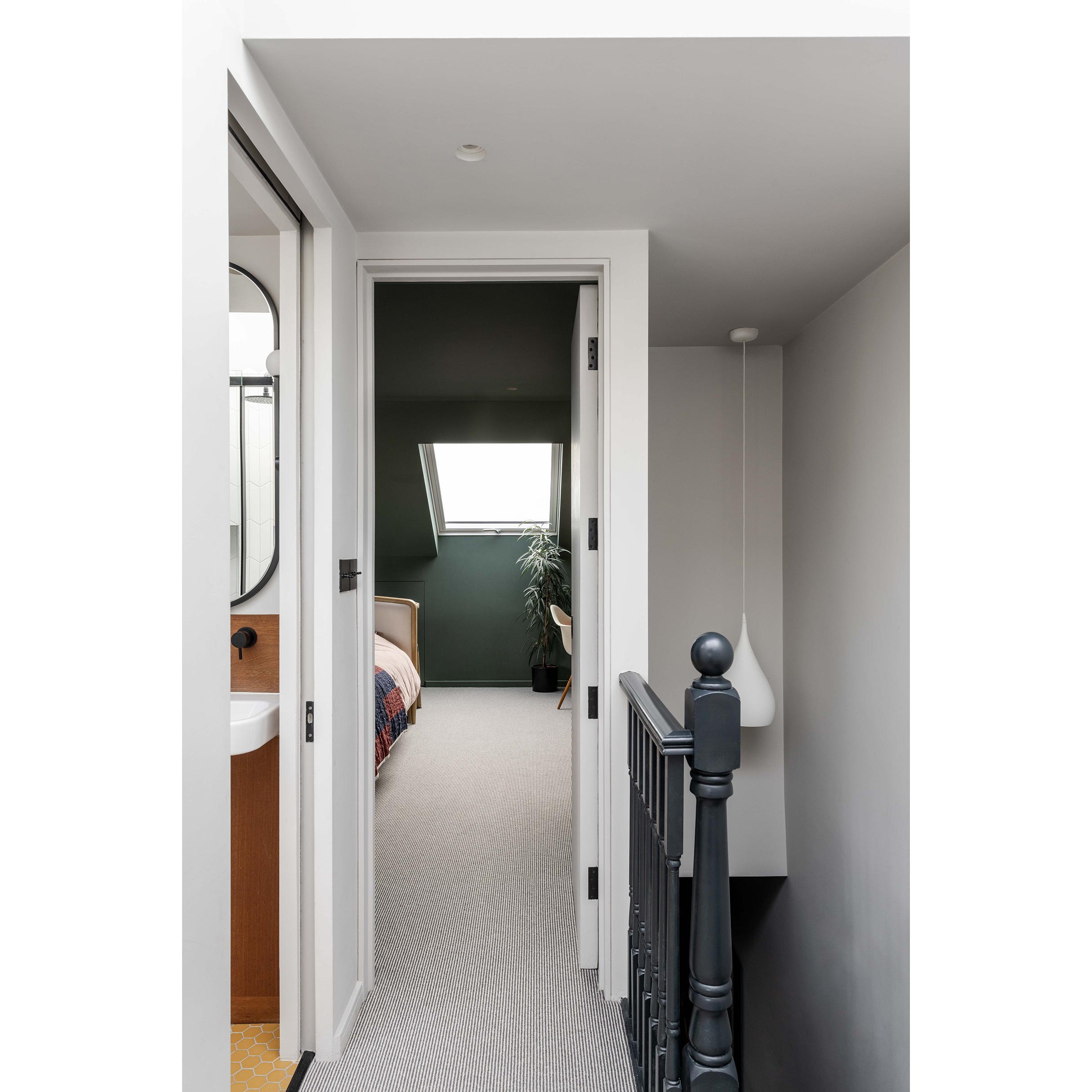 The landing in the new loft 