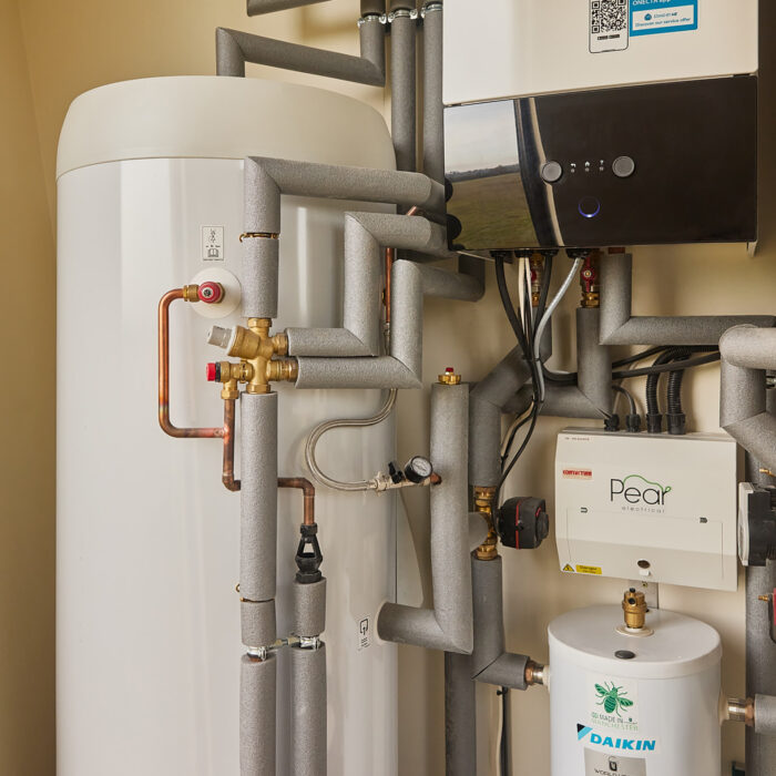 The plant room at the tower