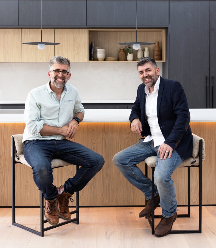 The developers of Hartdene barns Damien and Michael Wynne