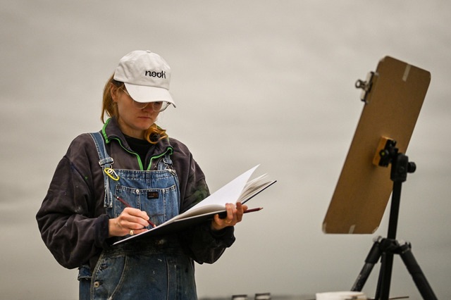 Helena Traill painting