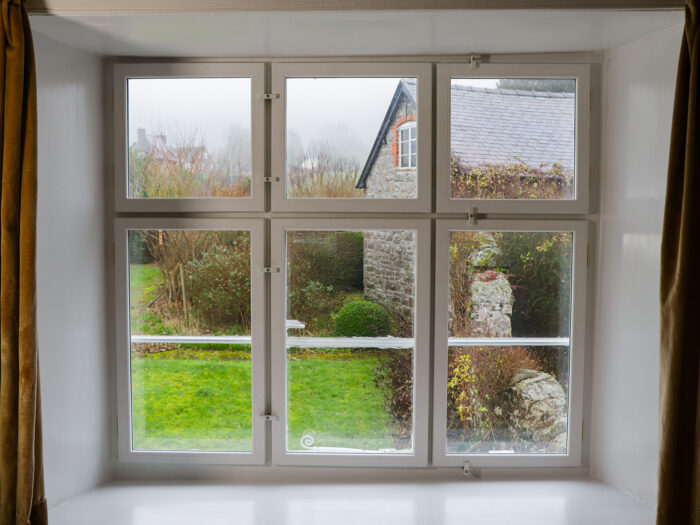 A window at Nick and Margaret's house with new secondary glazing 