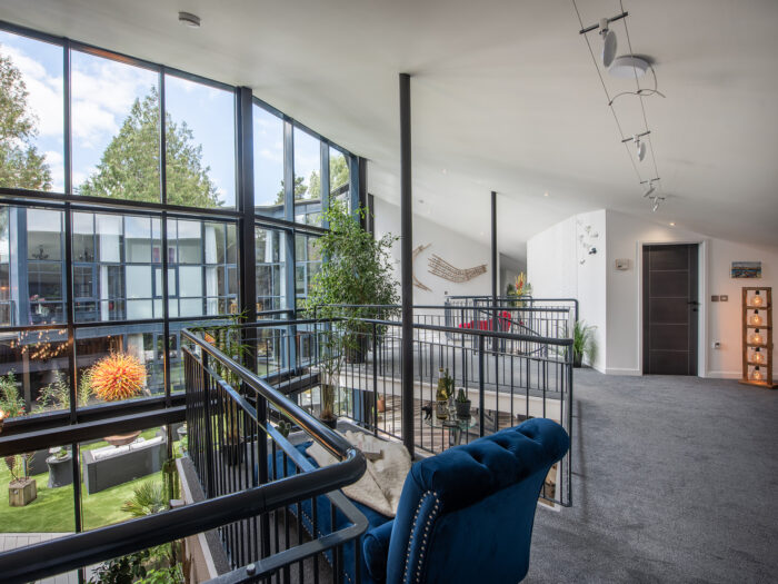 Woolbrook reservoir hallway