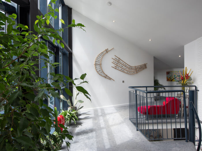 Woolbrook reservoir hallway