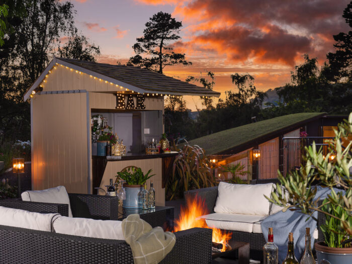 Woolbrook reservoir outdoor bar